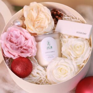 Set 1 Nến thơm 220g | Box tròn