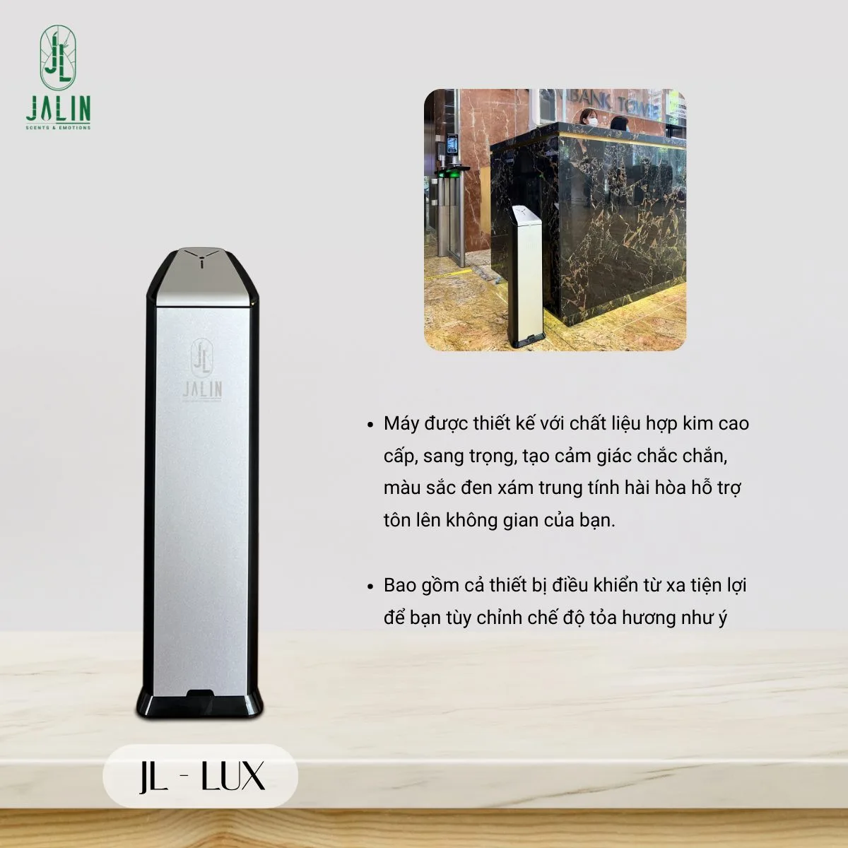 Máy khuếch tán tinh dầu JL-LUX | Không gian từ 300-400m2 - Ảnh 2
