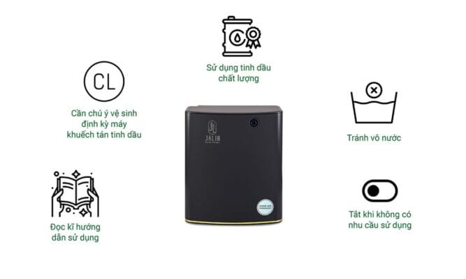 lưu ý khi sử dụng máy khuếch tán tinh dầu