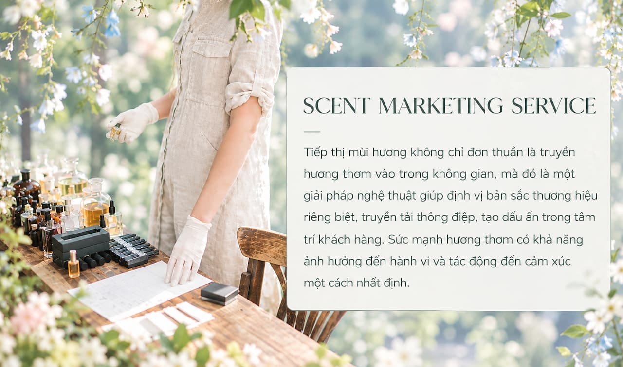 scent marketing dần trở thành xu hướng